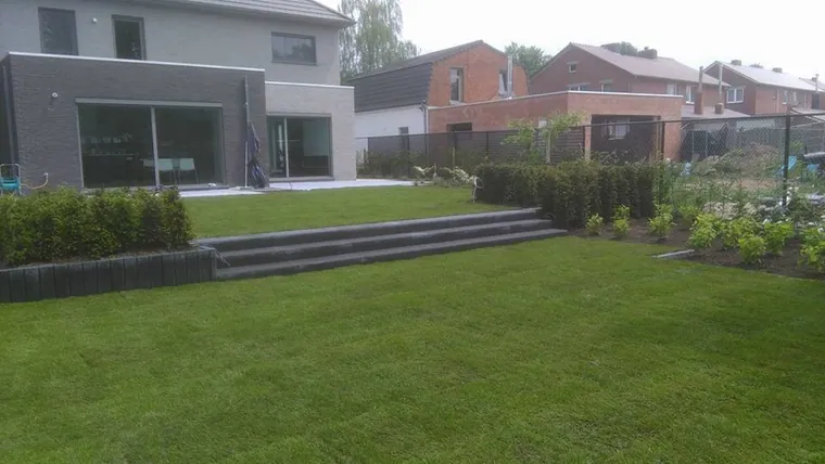 Tuinaanleg door Lumen bv in Herk-de-Stad