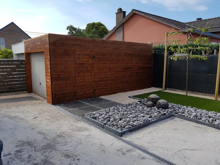Tuinhuis geplaatst door Lumen bv
