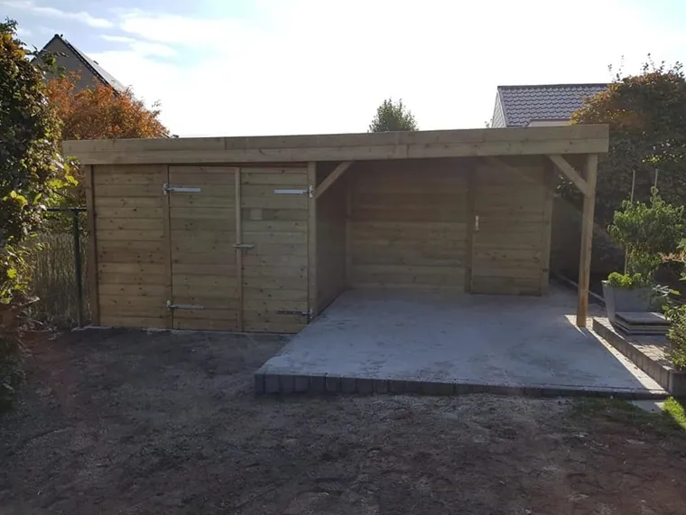 Carport op maat door Lumen bv in Herk-de-Stad