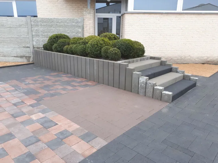 Bestrating aangelegd door Lumen bv